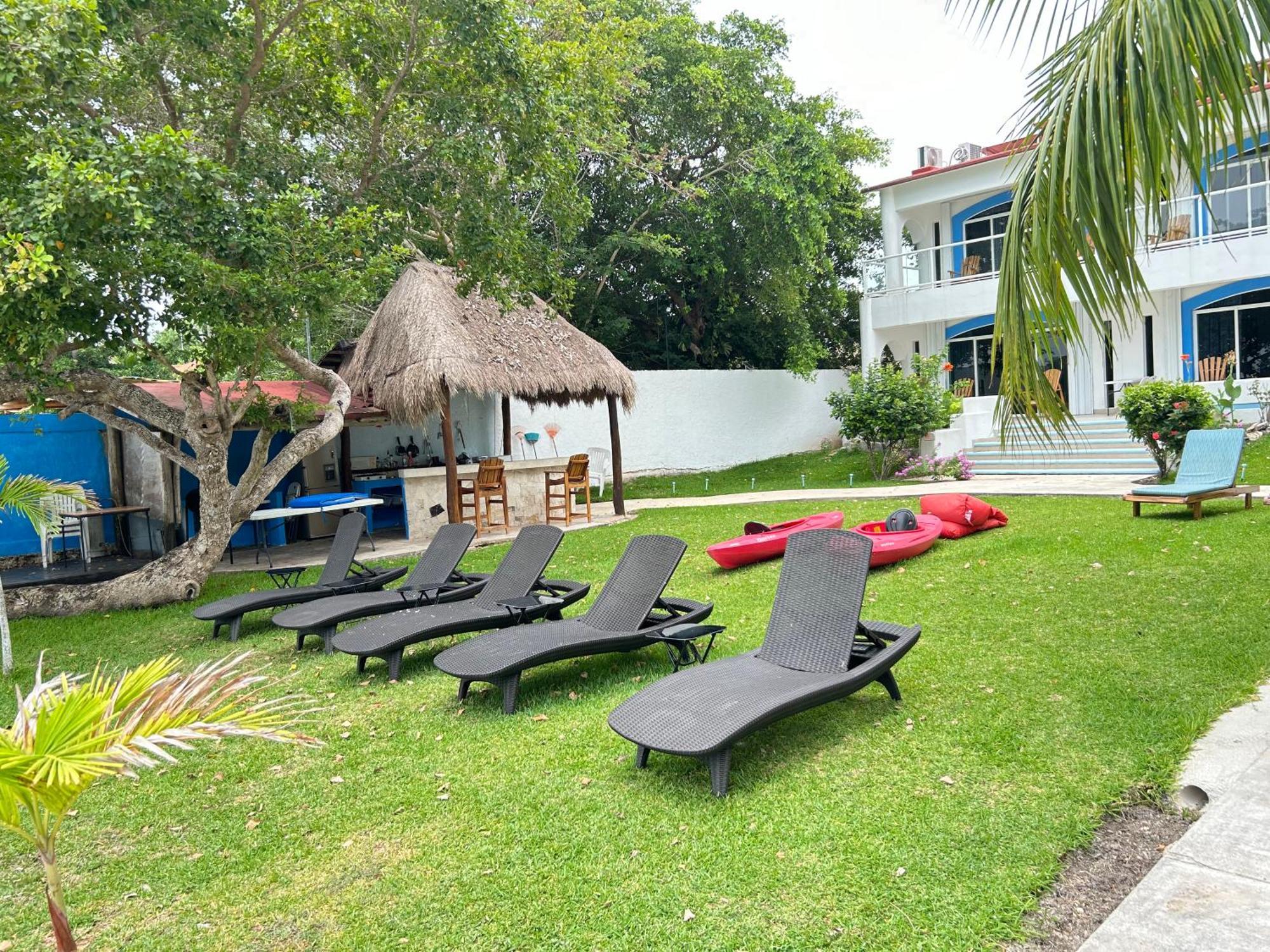 Ferienwohnung Departamentos Blue Bacalar Exterior foto